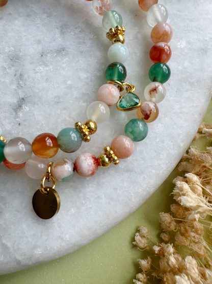 Sakura Achat Set "Foggy Green" – Bild 4