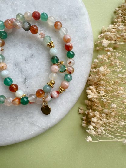 Sakura Achat Set "Foggy Green" – Bild 3