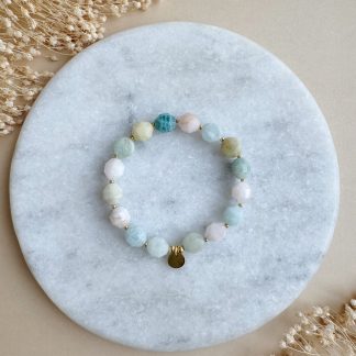 Morganit "Pastel Rainbow"