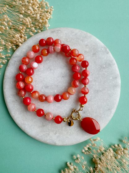 Kette "The Raspberry"