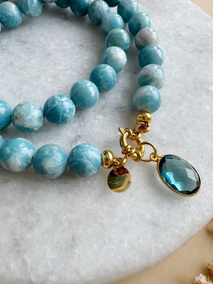 Kette "The Cloudy Blue" – Bild 3
