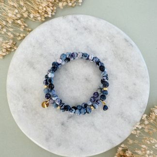 Achat Set "Blue Aura"
