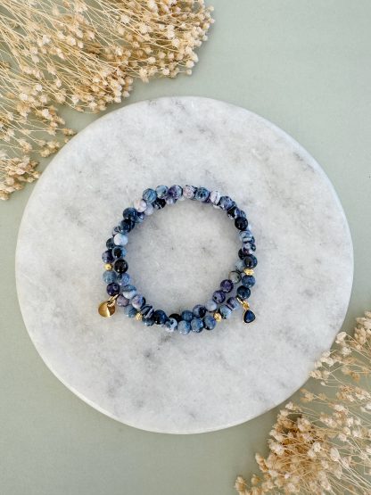 Achat Set "Blue Aura"
