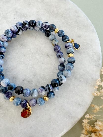 Achat Set "Blue Aura" – Bild 2