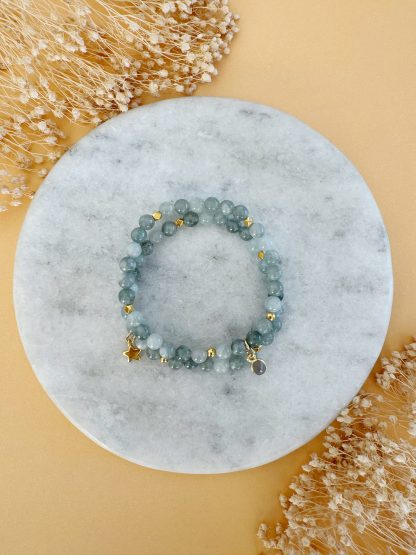 Jade Set "Delicate Grey"