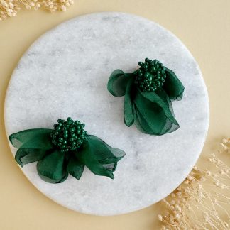 Ohrringe "Floral Green"