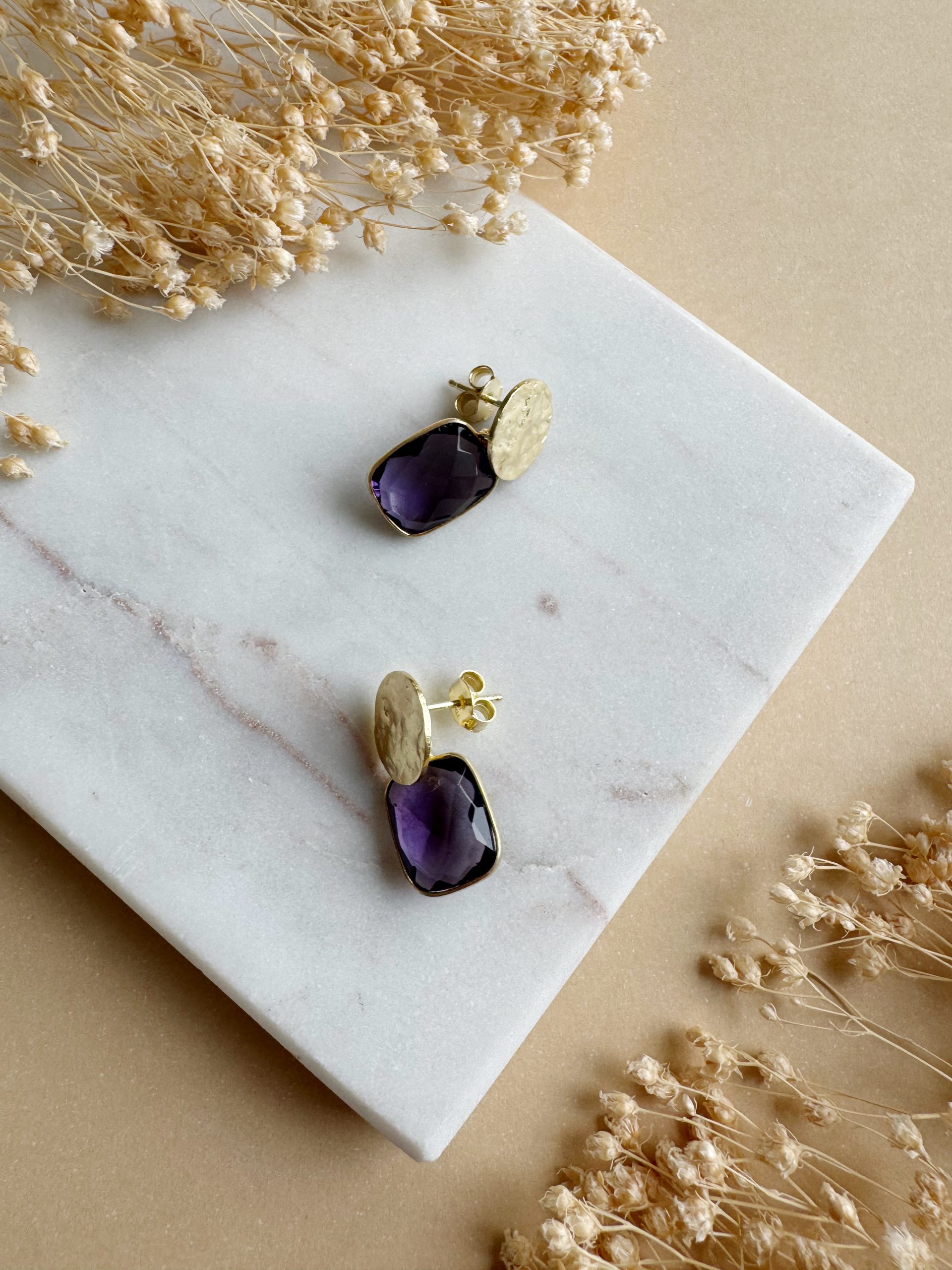 Ohrringe "Lavender" – Bild 2