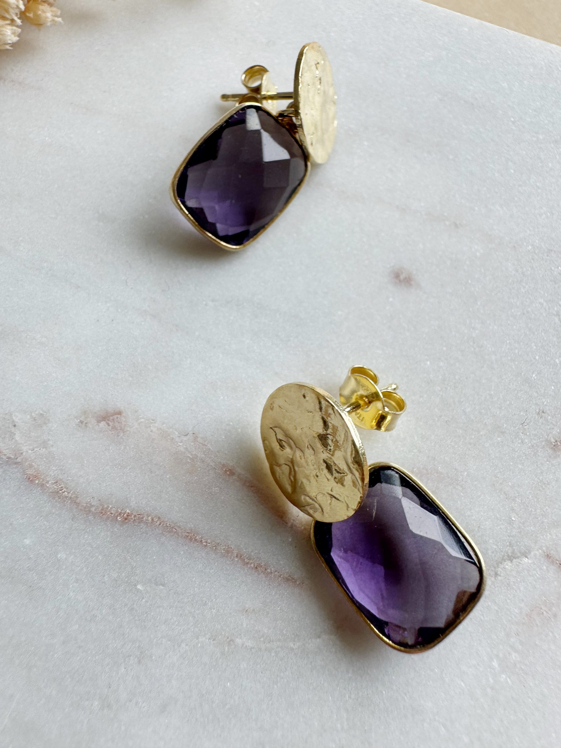 Ohrringe "Lavender" – Bild 3