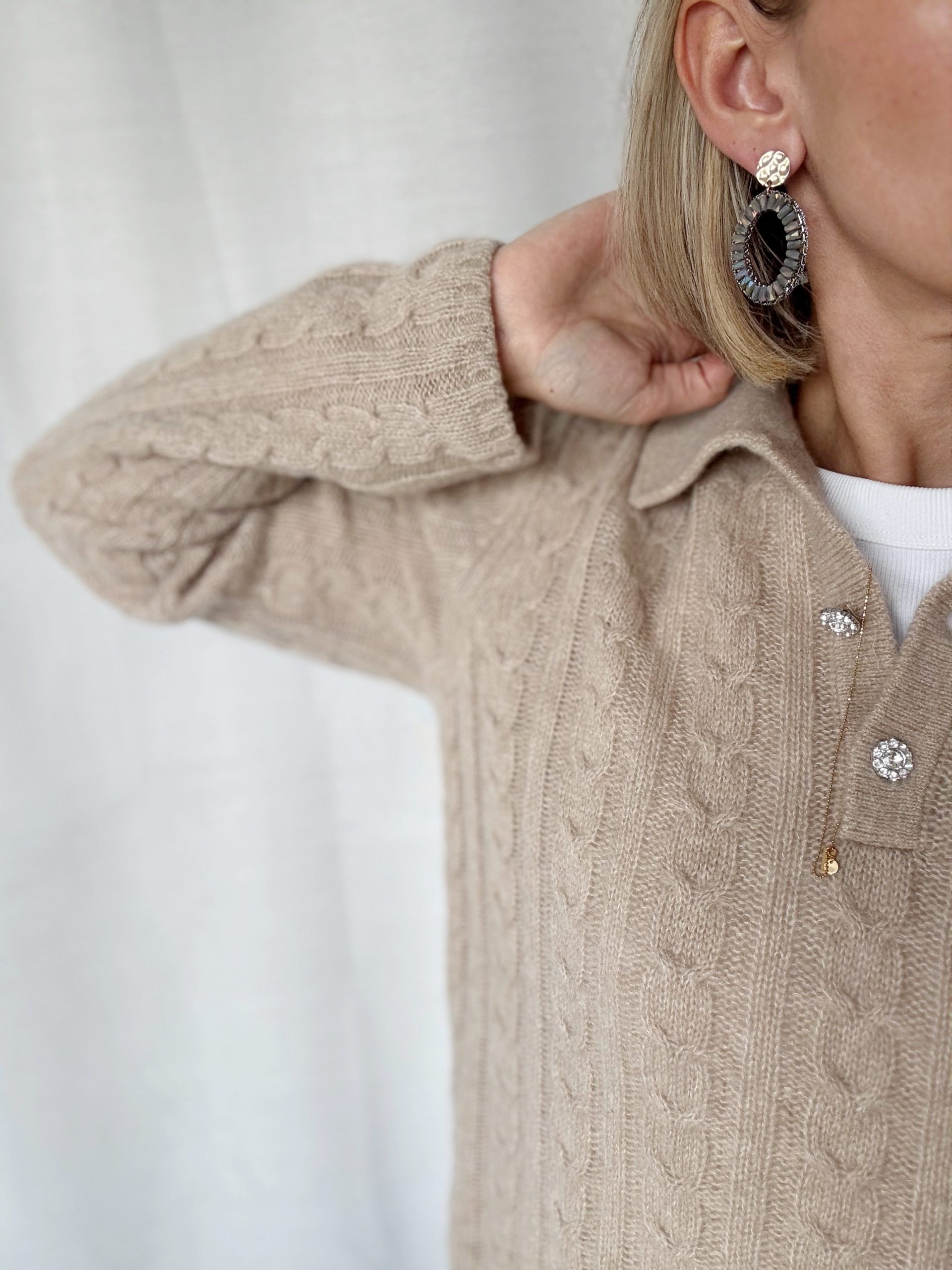 Ohrringe "Foggy Field" – Bild 3