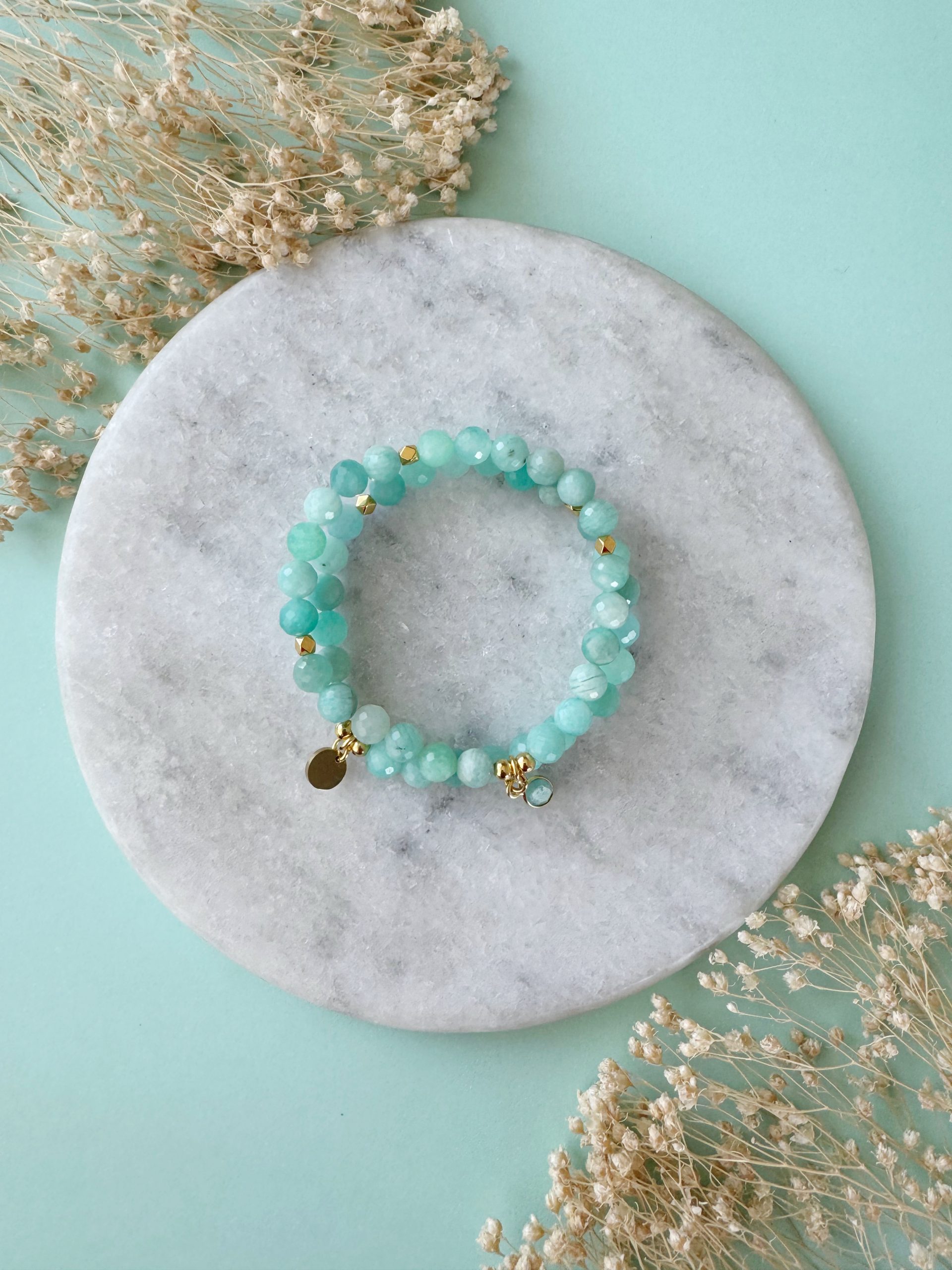 Amazonit Set "Baby Green Delight"