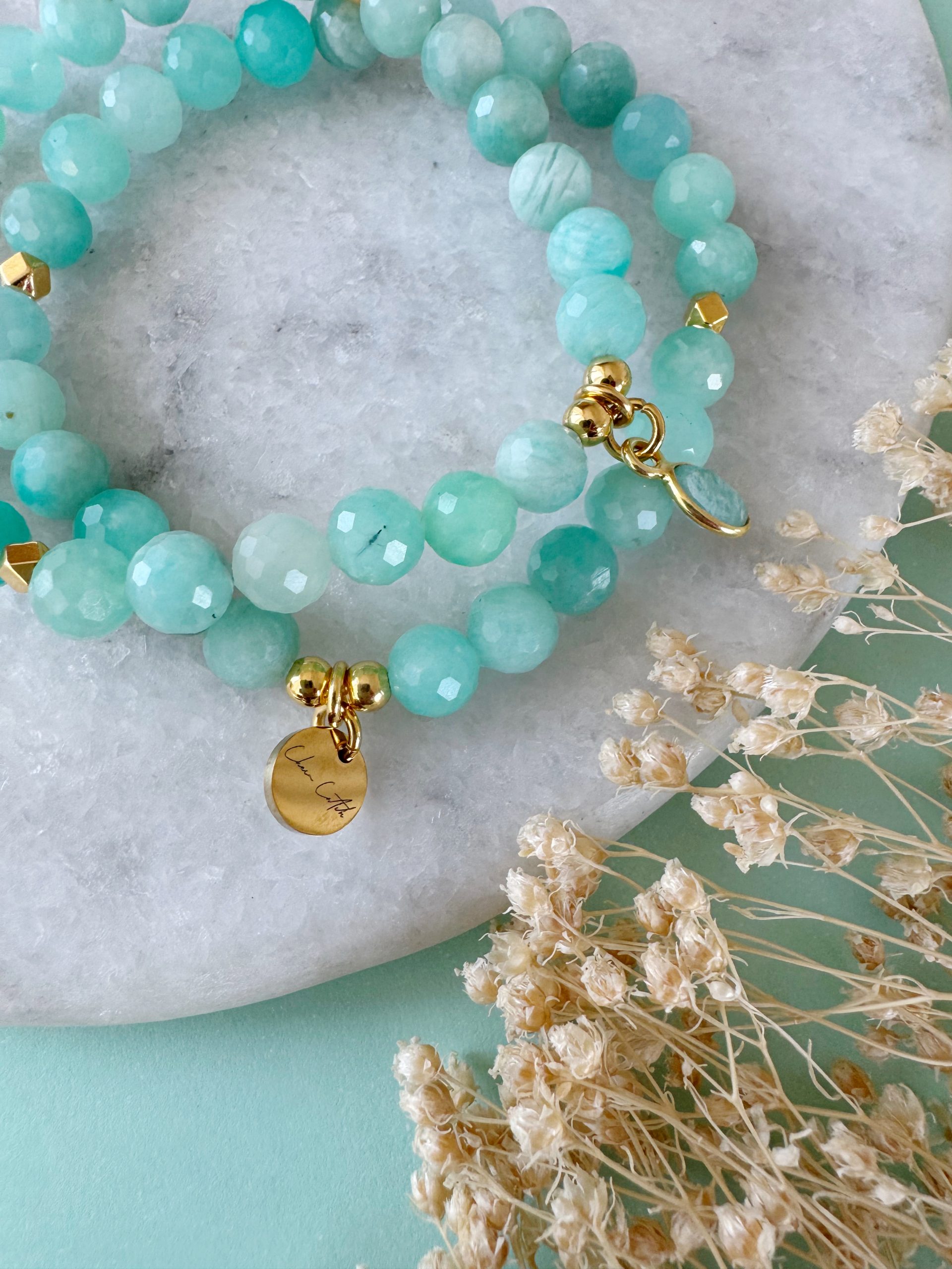 Amazonit Set "Baby Green Delight" – Bild 3