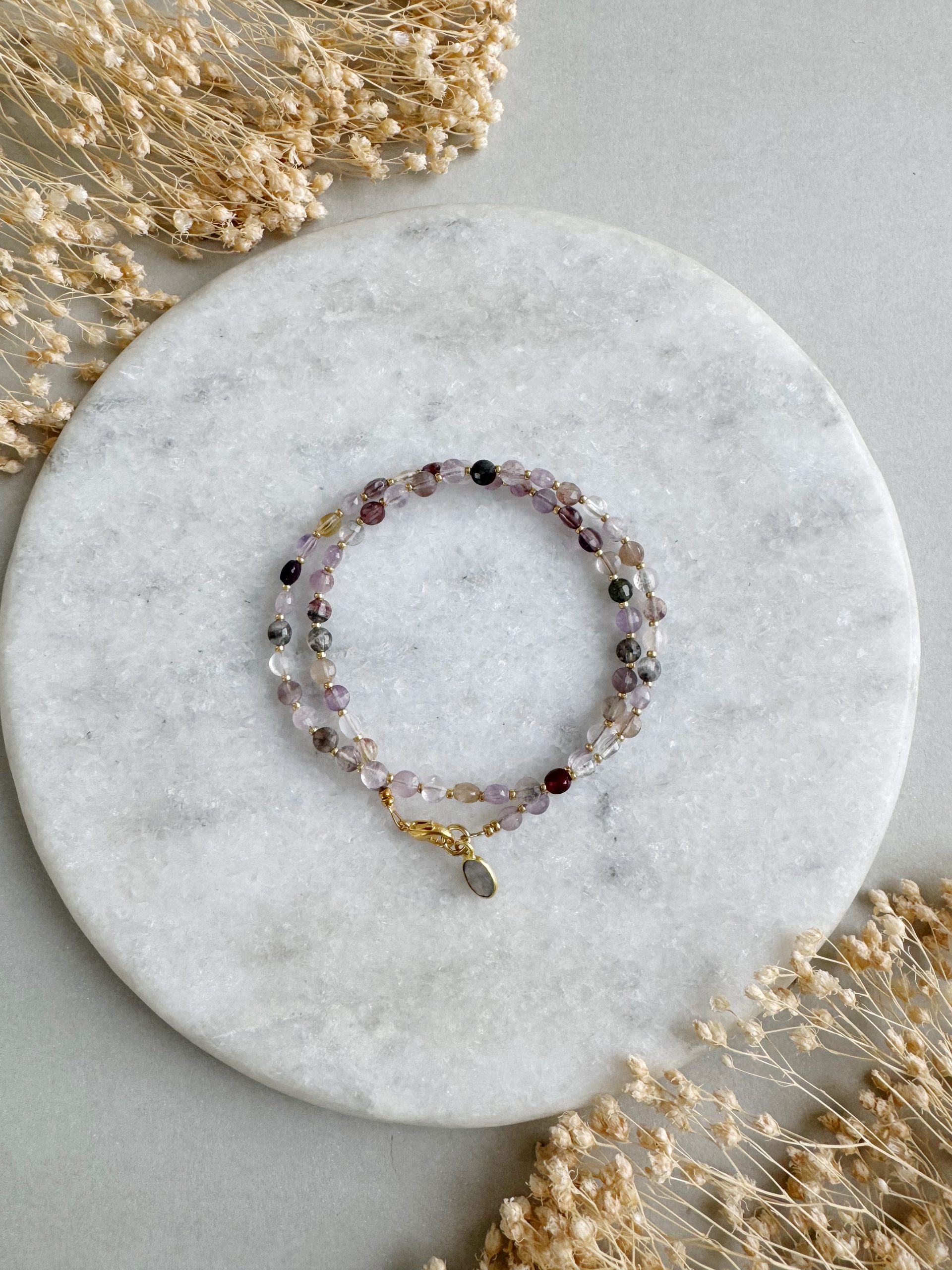 Rutilquarz „Rosy Cheeks"