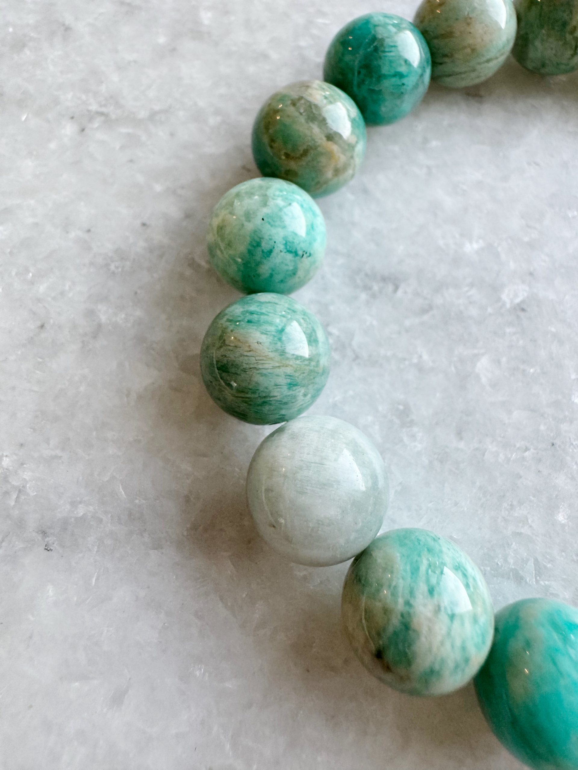 Amazonit "Cloudy Green" – Bild 2