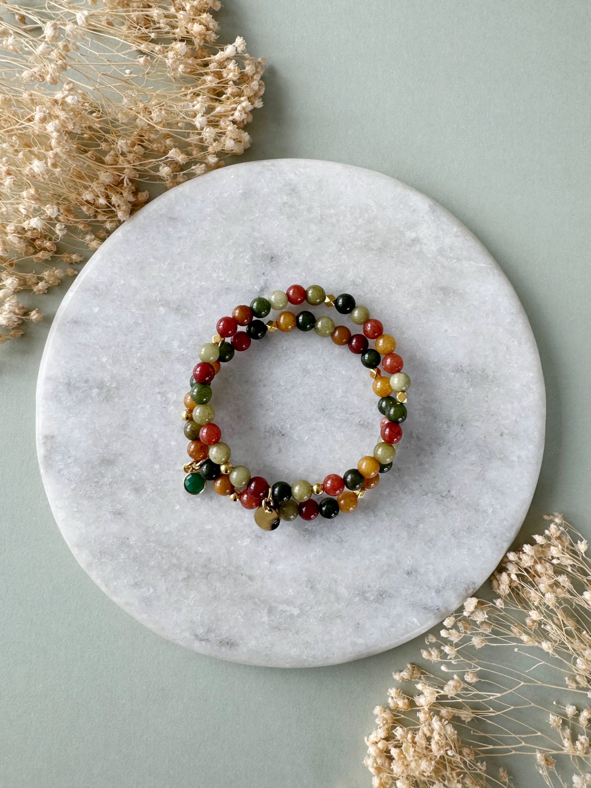 Jade Set "Winter Glow"