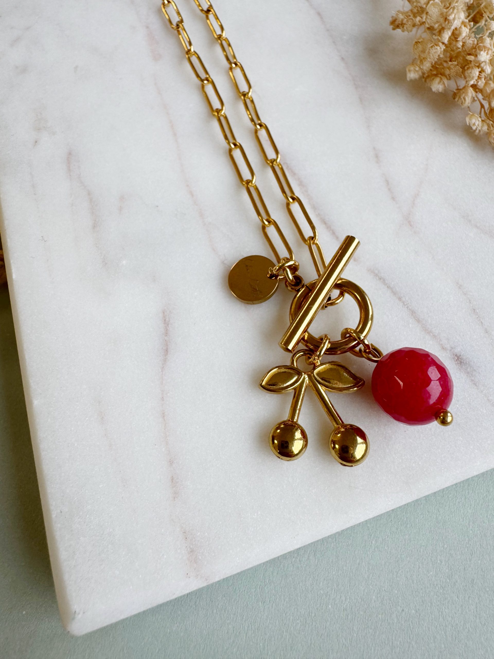 Kette "Cherry Kiss" – Bild 4