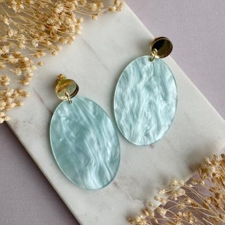 Ohrringe "Floral Beige"