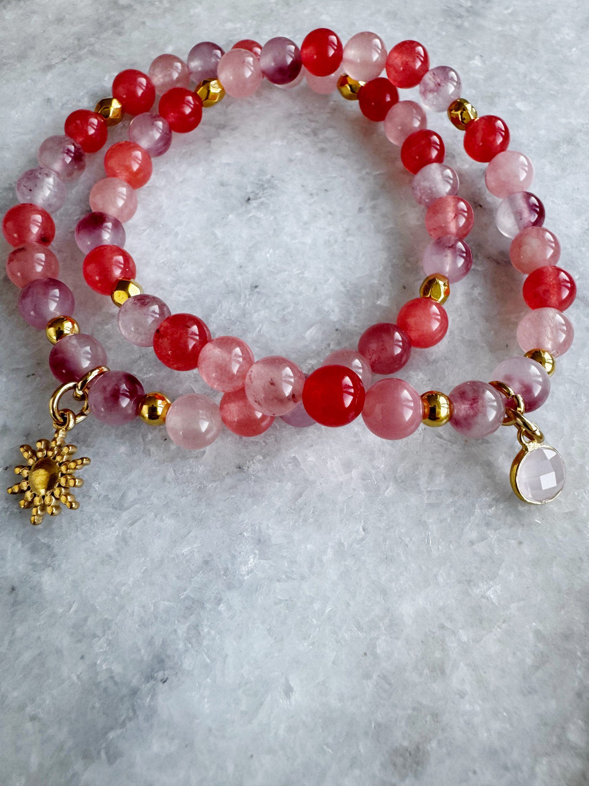 Yanyuan Achat Set "Pastel Oasis" – Bild 2