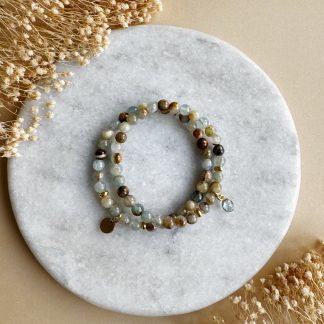 Calcit Set "Teddy Blue"