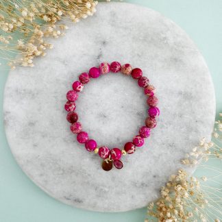 Jaspis "Pink Eclipse"