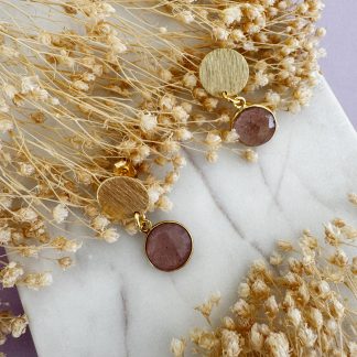 Ohrringe "Golden Raspberry"