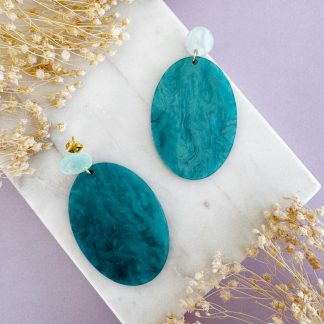 Ohrringe "Deep Blue Love"