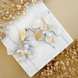 Ohrringe "Floral White"