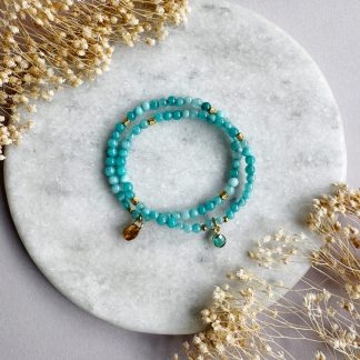 Jade Set "Blossom Blue“