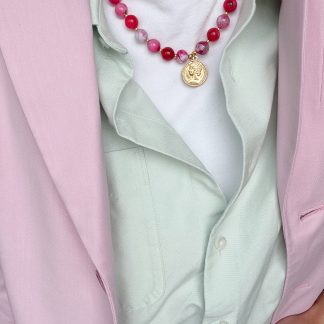Kette "Pink Dust“