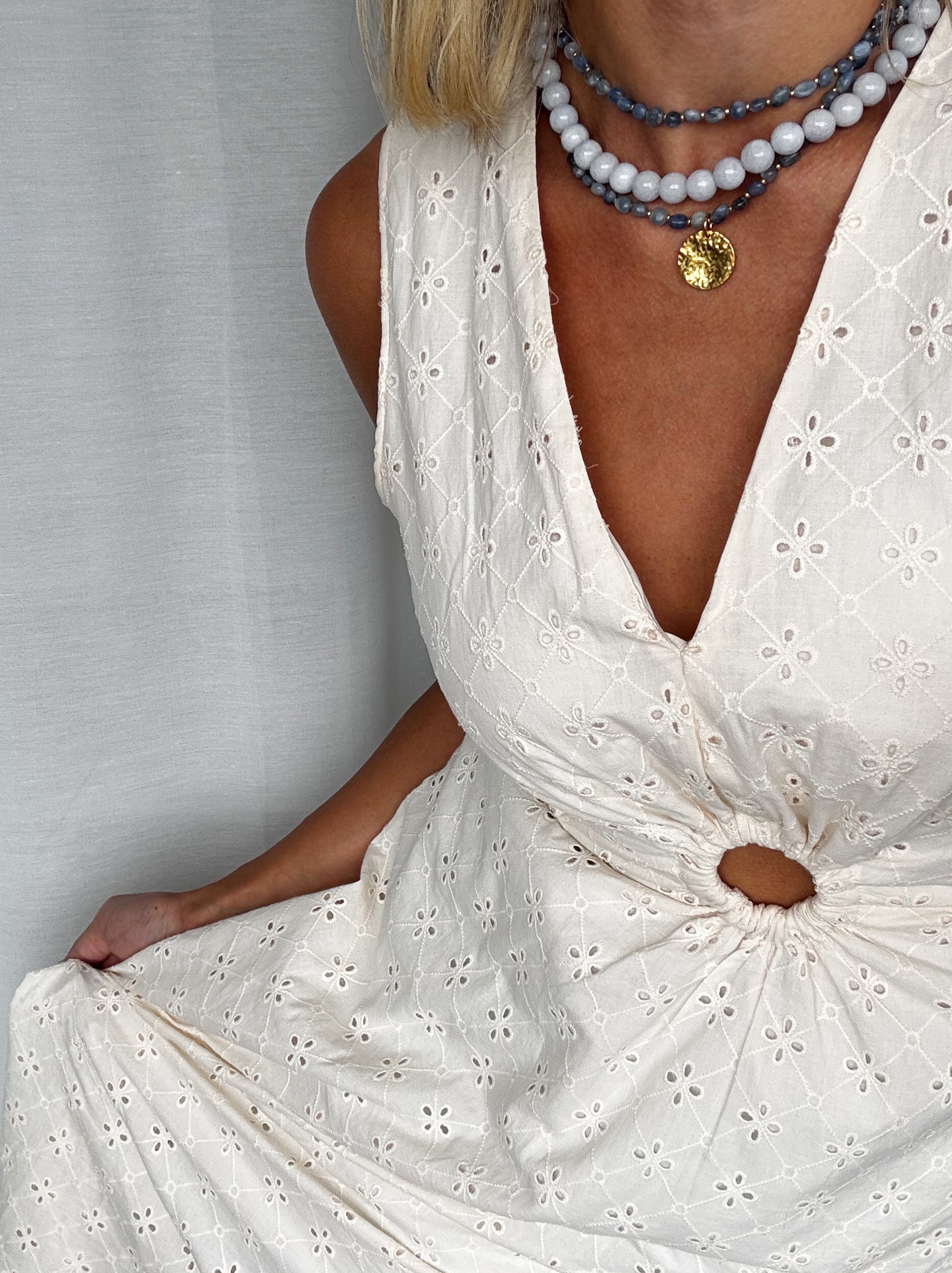 Kette "Blue Cashmere“ – Bild 7